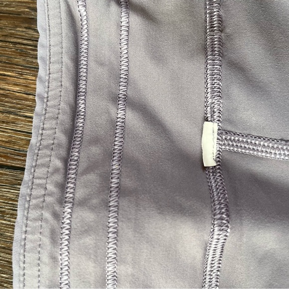 Lululemon Athletica lavender purple lace rival skirt skort with short 10 FLAW - Picture 10 of 15